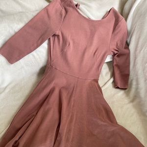 Mauve dress